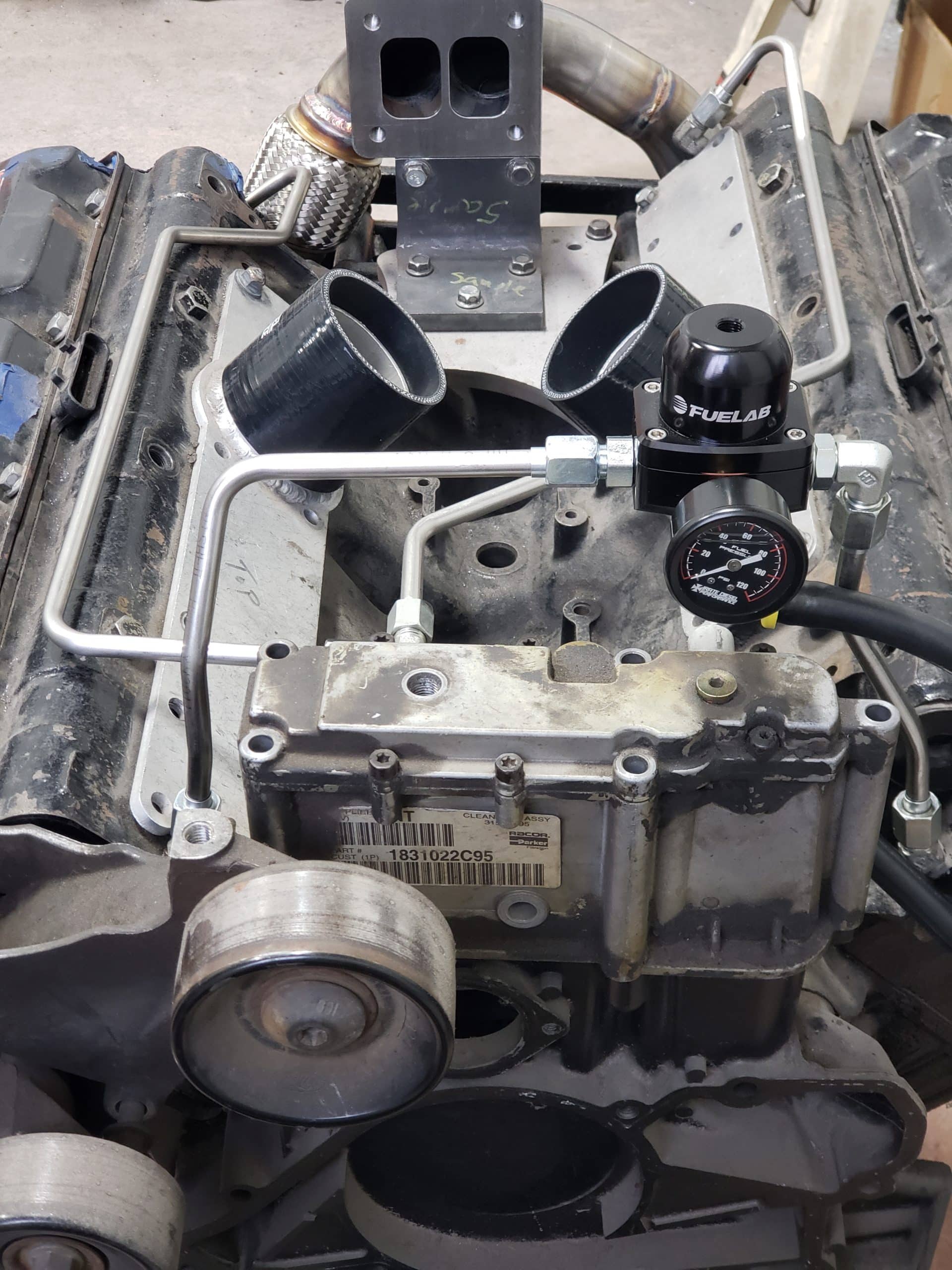 Regulated return fuel system irate diesel performance