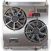 Aluminum Radiator and Electric Fans for '03-'07 Ford Super Duty