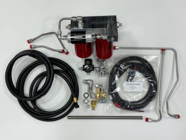 IDP Super Duty standard fuel system COMPLETE KIT (Includes regulated return) NOW WITH NEW BOSCH 464-200 PUMP, BILLET FILTER AND PUMP BASE!