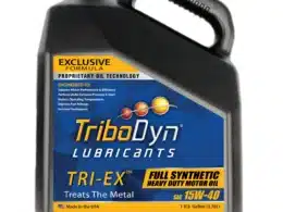 TriboDyn 15W-40 (Patented) Synthetic Blend Heavy Duty Engine Oil - 1 Gallon