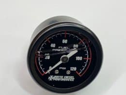IDP 0-120 liquid filled Fuel pressure gauge