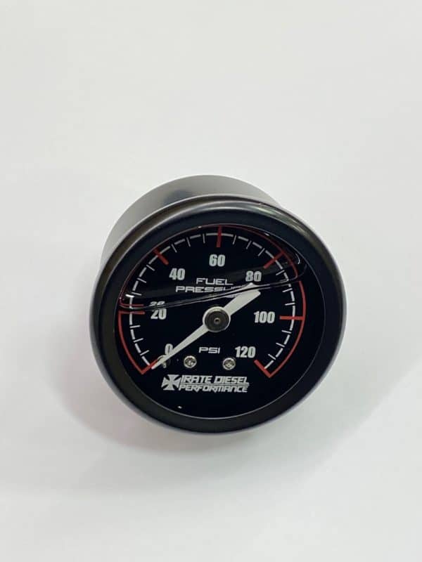 IDP 0-120 liquid filled Fuel pressure gauge