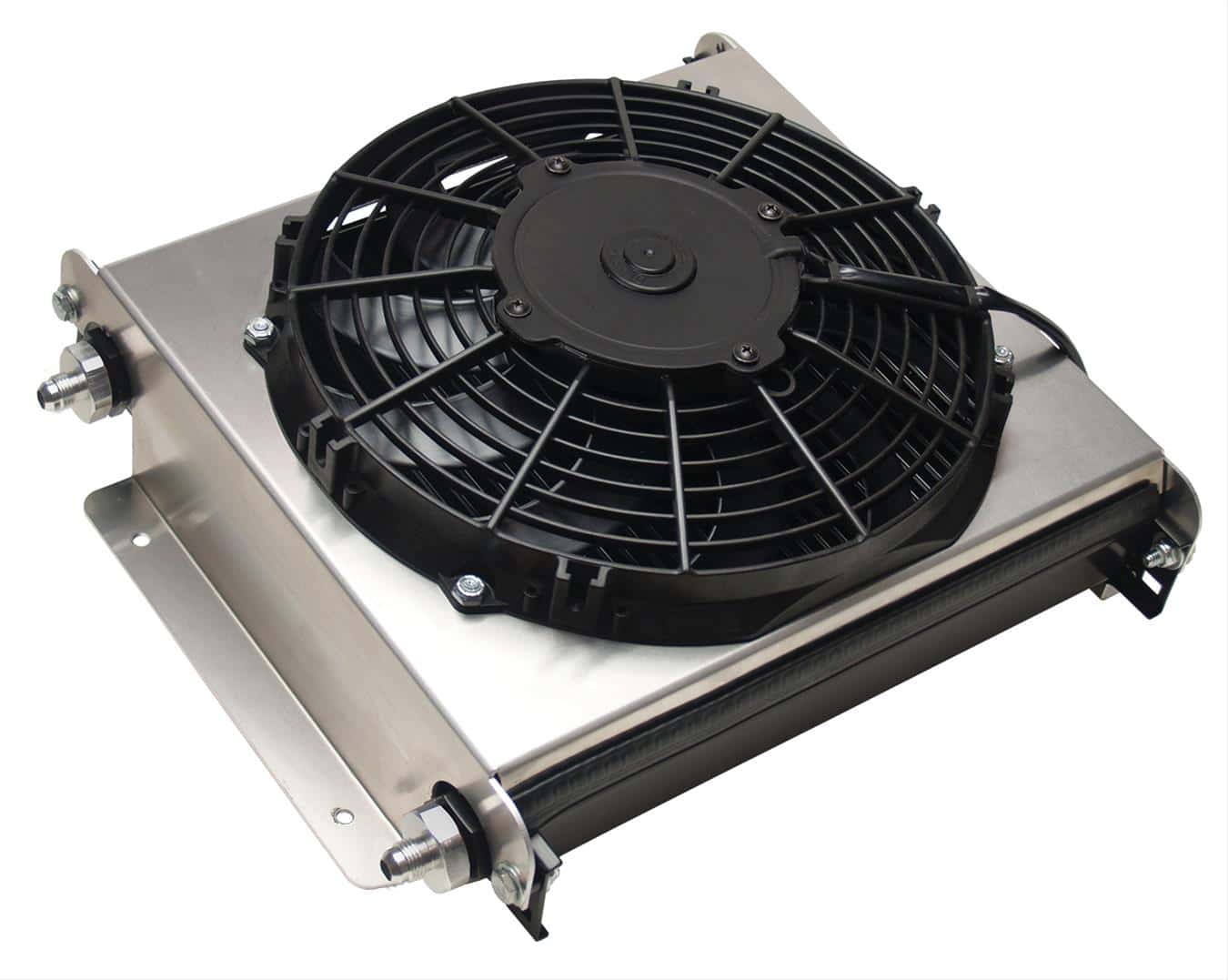 Derale Hyper-Cool Extreme Remote Fluid Coolers with Fan 13870