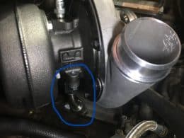 6.0L oil drain kit