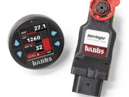 Banks Derringer Tuner, w/Super Gauge with ActiveSafety, includes Banks iDash 1.8 Super Gauge