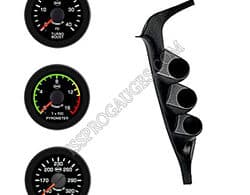 Isspro EV2 3 Gauge Kit 99-07 Ford