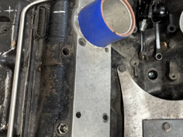 IDP DRIVER Side Fuel Line for Drop In Turbos 94-97